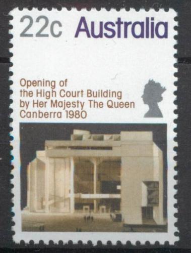 Poštová známka Austrália 1980 Soudní budova, Canberra Mi# 714