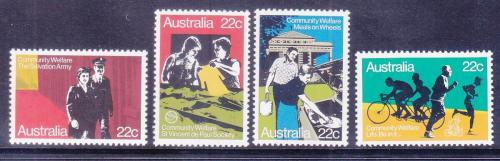 Poštové známky Austrália 1980 Prosperita Mi# 720-23