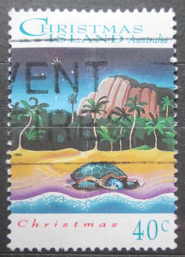 Poštová známka Vianoèný ostrov 1993 Vianoce Mi# 388