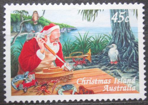 Poštová známka Vianoèný ostrov 1997 Vianoce Mi# 433
