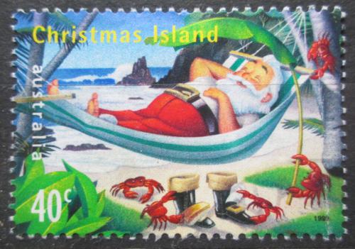 Poštová známka Vianoèný ostrov 1999 Vianoce Mi# 466
