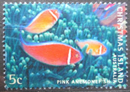 Poštová známka Vianoèný ostrov 1998 Ryby Mi# 440