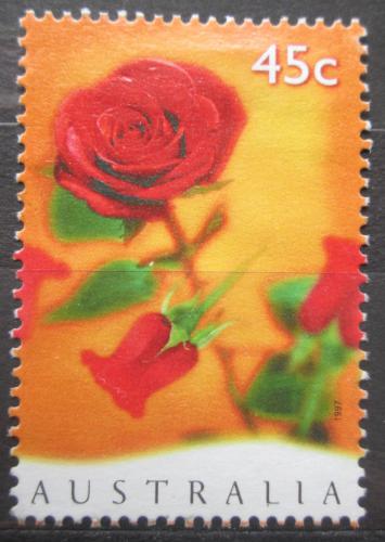 Poštová známka Austrália 1997 Rùže Mi# 1616