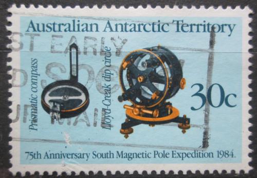 Poštová známka Australská Antarktída 1984 Námoøní mìøící pøístroje Mi# 61