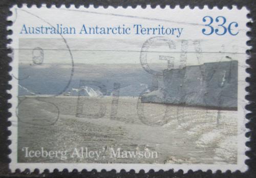 Poštová známka Australská Antarktída 1985 Ledová álej Mi# 67