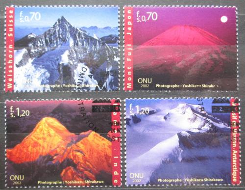 Poštové známky OSN Ženeva 2002 Medzinárodný rok hor Mi# 440-43 Kat 5€