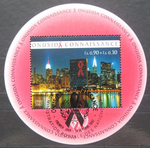 Poštová známka OSN Ženeva 2002 New York Mi# Block 17