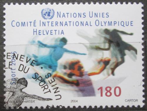 Potovn znmka OSN eneva 2004 Mezinrodn rok sportu Mi# 507 Kat 4