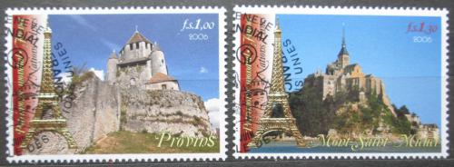Poštové známky OSN Ženeva 2006 Dìdictví UNESCO ve Francii Mi# 543-44