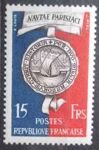 Poštová známka Francúzsko 1951 První peèe� Paøíže Mi# 924