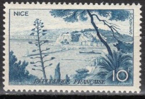 Poštová známka Francúzsko 1955 Nice Mi# 1066