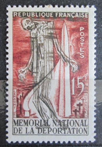 Poštová známka Francúzsko 1956 Koncentraèní tábor Natzweiler-Struthof Mi# 1078