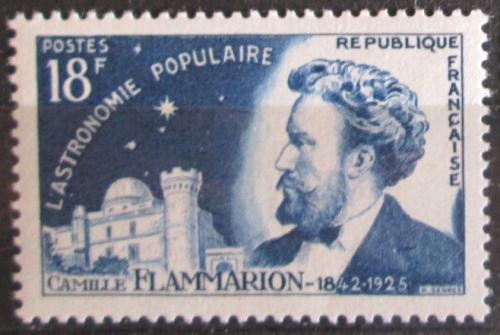 Poštová známka Francúzsko 1956 Camille Flammarion, astronom Mi# 1085