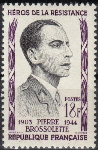 Potov znmka Franczsko 1957 Pierre Brosolette Mi# 1132