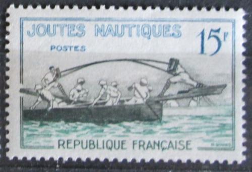 Poštová známka Francúzsko 1958 Vodní klání Mi# 1198