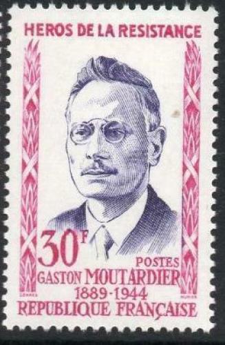 Poštová známka Francúzsko 1959 Gaston Moutardier Mi# 1246
