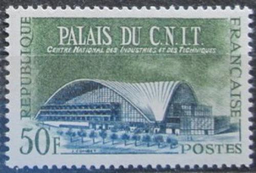 Poštová známka Francúzsko 1959 Výstavní hala v Paøíži Mi# 1250