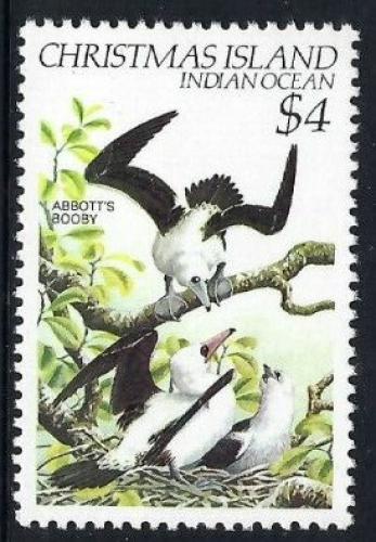 Poštová známka Vianoèný ostrov 1982 Terej Abbottùv Mi# 169 Kat 8€ 