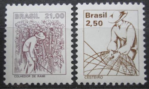 Potov znmky Brazlie 1979 Profese Mi# 1702-03