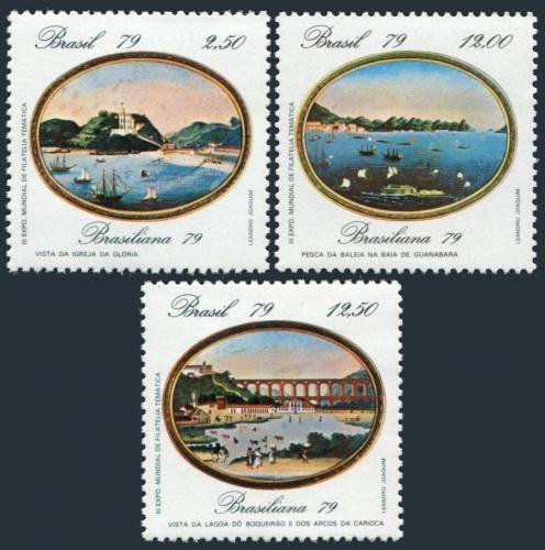 Poštové známky Brazílie 1979 Rio de Janeiro Mi# 1728-30