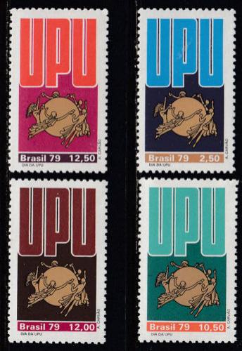 Poštové známky Brazílie 1979 UPU, 105. výroèie Mi# 1738-41