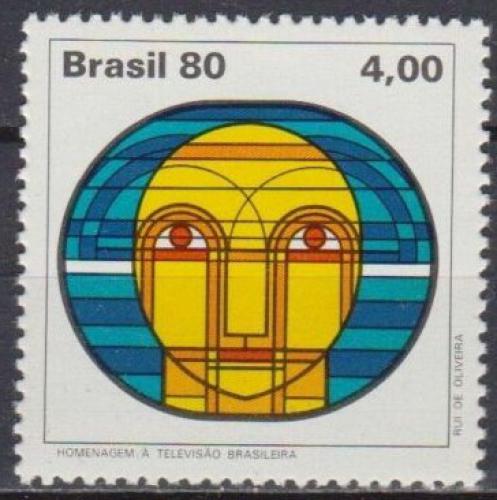 Potov znmka Brazlie 1980 Televize Mi# Mi# 1763 - zvi obrzok