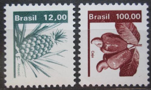 Poštové známky Brazílie 1981 Zemìdìlské produkty Mi# Mi# 1843-44 Kat 4.60€