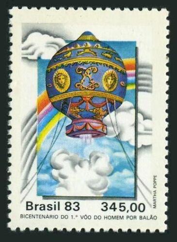 Potov znmka Brazlie 1983 Montgolfière Mi# 2016 Kat 9.50