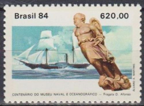 Potov znmka Brazlie 1984 Fregata Mi# 2020