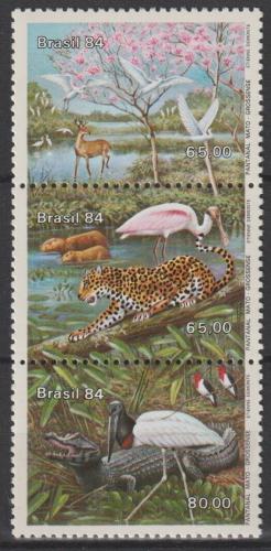 Poštové známky Brazílie 1984 Fauna Mi# 2041-43