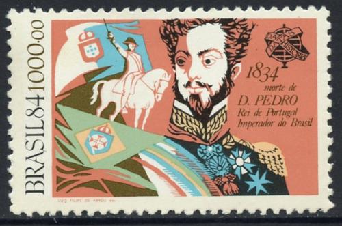 Poštová známka Brazílie 1984 Cisár Pedro I. Mi# 2068 Kat 3.50€