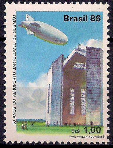 Poštová známka Brazílie 1986 Zeppelin Mi# 2204