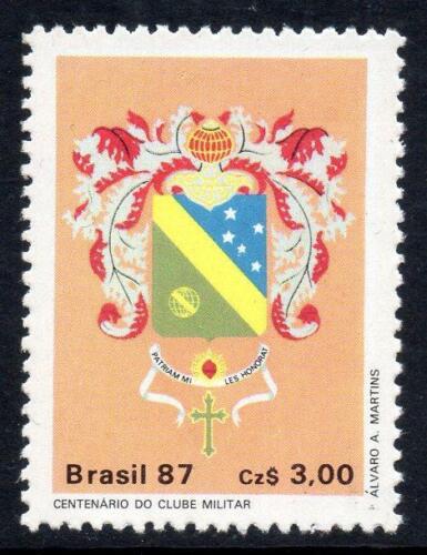 Poštová známka Brazílie 1987 Vojenský klub, 100. výroèie Mi# 2217
