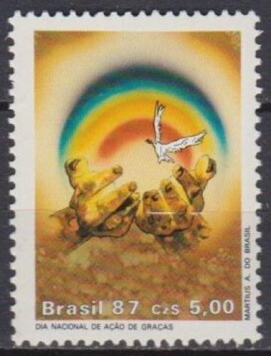 Poštová známka Brazílie 1987 Den díkuvzdání Mi# 2232