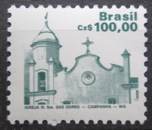 Poštová známka Brazílie 1987 Kostel Nossa Senhora das Dores Mi# 2240 Kat 4.60€