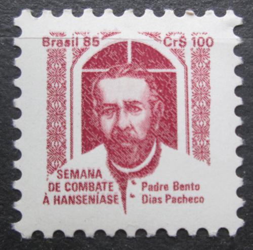 Poštová známka Brazílie 1985 Páter Bento Dias Pacheco, daòová Mi# 22