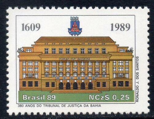 Poštová známka Brazílie 1989 Soud v Bahia, 380. výroèie Mi# 2287