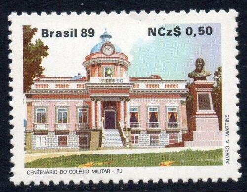 Poštová známka Brazílie 1989 Vojenská škola v Rio de Janeiro Mi# 2298