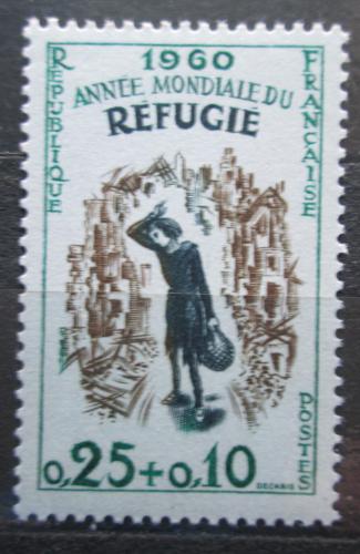 Poštová známka Francúzsko 1960 Rok uprchlíkù Mi# 1301