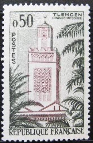 Poštová známka Francúzsko 1960 Mešita Tlemcen Mi# 1286