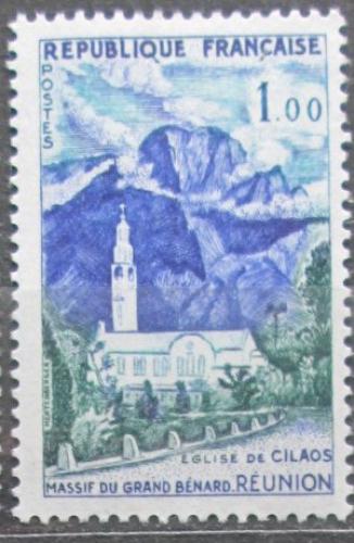 Poštová známka Francúzsko 1960 Kostel Cilaos na Reunionu Mi# 1289