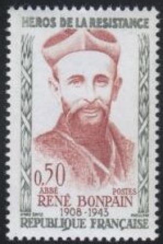 Poštová známka Francúzsko 1960 Abbé René Bonpain Mi# 1300 Kat 5€