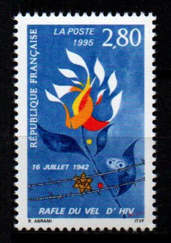 Poštová známka Francúzsko 1995 Deportace na Zimné velodrom v Paøíži Mi# 3107