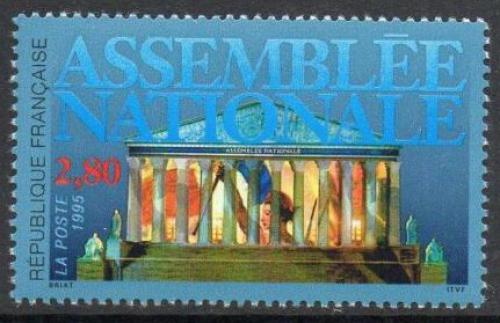 Poštová známka Francúzsko 1995 Národní shromáždìní Mi# 3089