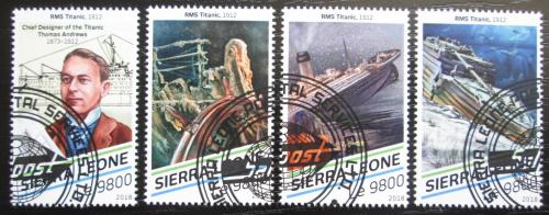 Potov znmky Sierra Leone 2018 Titanic Mi# 9889-92 Kat 11