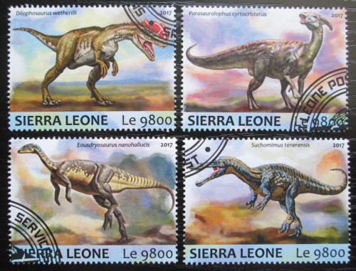 Potov znmky Sierra Leone 2017 Dinosaury Mi# 8255-58 Kat 11 - zvi obrzok