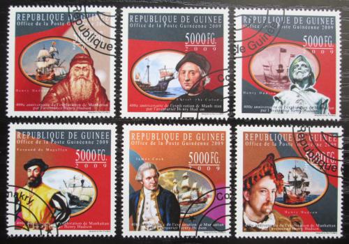 Poštové známky Guinea 2009 Slavní moøeplavci Mi# 7135-40 Kat 12€