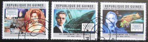 Poštové známky Guinea 2011 Titanic Mi# 8960-62 Kat 16€