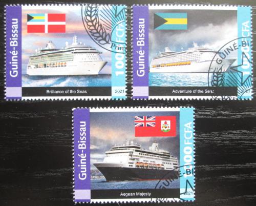 Poštové známky Guinea-Bissau 2021 Výletní lode Mi# N/N