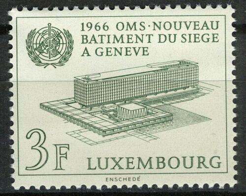 Poštová známka Luxembursko 1966 Budova WHO v Ženevì Mi# 724